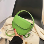 Amblot Green Classic leather handbag