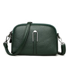 Amblot Green Everyday leather crossbody bag