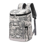 Amblot Grey camo cooler backpack
