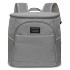 Amblot Grey large cooler backpack