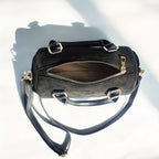 Amblot High-end suede purse with structured body