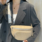 Amblot Khaki Classic corduroy bum bag