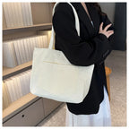 Amblot Ladies’ corduroy tote bag for casual wear