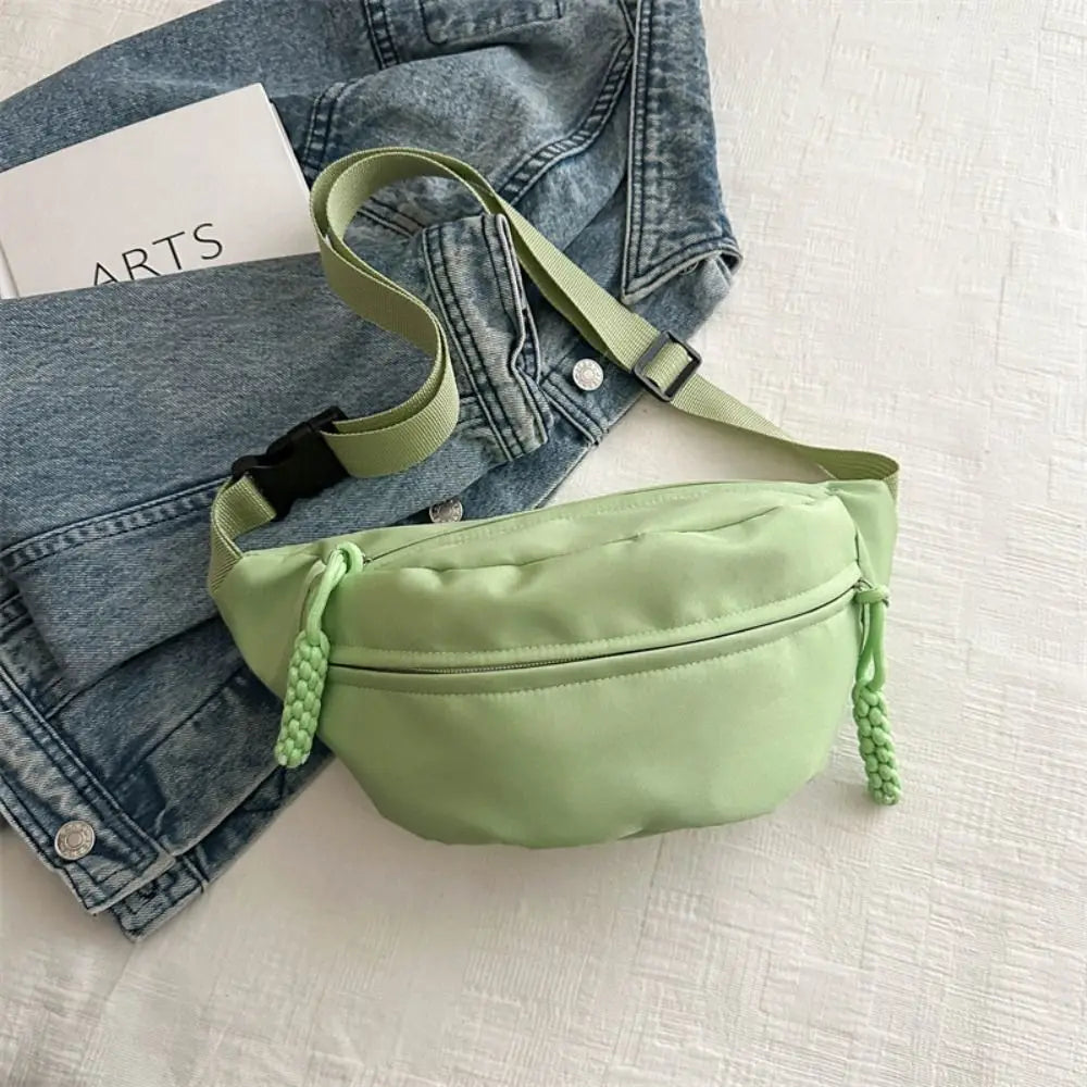 Amblot Large capacity corduroy bum bag