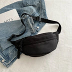 Amblot Large capacity corduroy bum bag