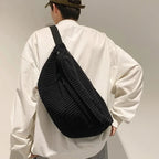Amblot Large crossbody corduroy bum bag