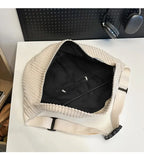 Amblot Large crossbody corduroy bum bag