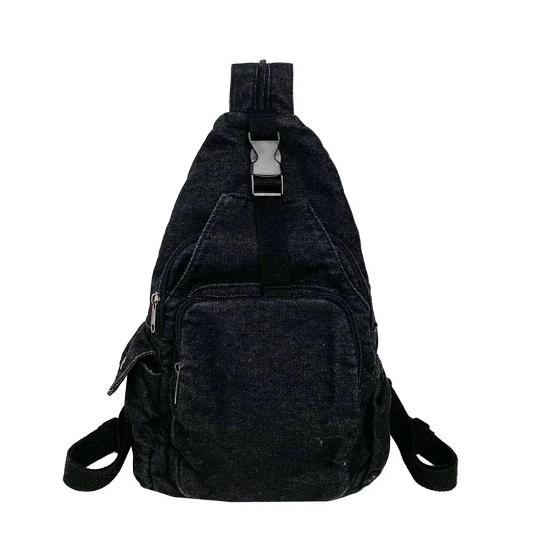 Amblot Large denim body bag