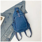 Amblot Large denim body bag