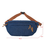 Amblot Large denim fanny pack
