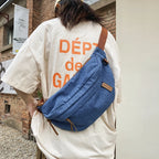 Amblot Large denim fanny pack