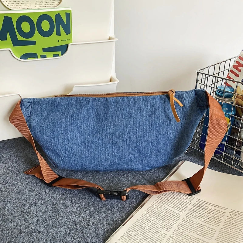 Amblot Large denim fanny pack