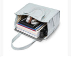 Amblot Large denim tote bag with inner compartments
