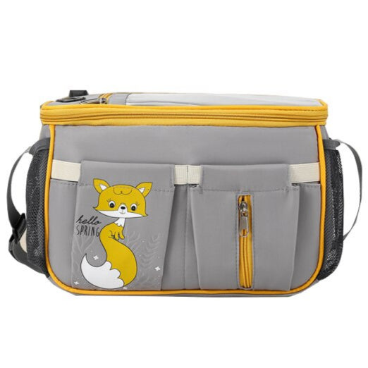 Sac à langer Hello Spring gris