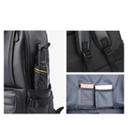 Amblot Large leather backpack for men