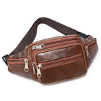 Amblot Large leather fanny pack
