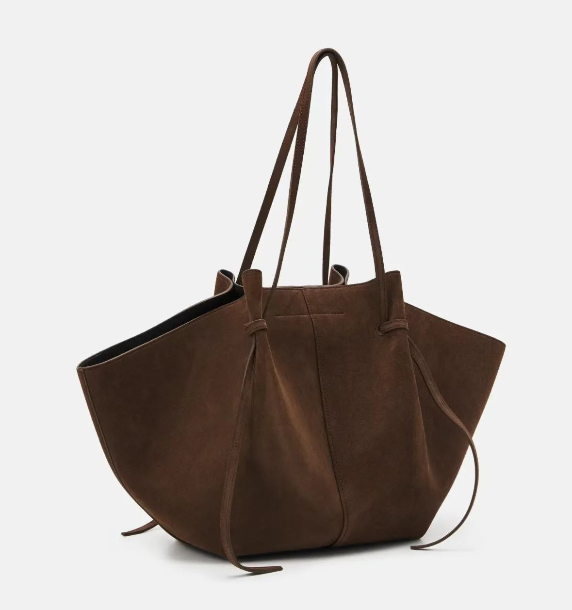 Amblot Large suede tote bag