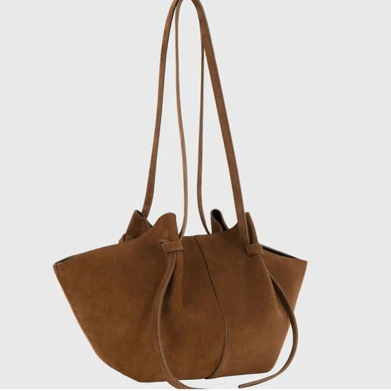Amblot Large suede tote bag