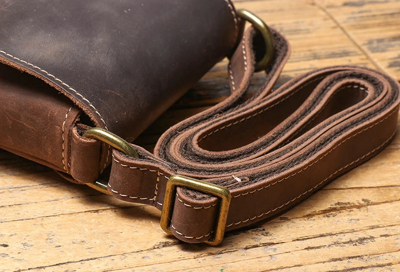 Amblot Leather crossbody bag