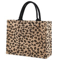 Amblot Leopard canvas shopper bag
