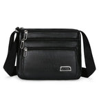 Amblot Men soft leather crossbody bag