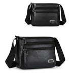 Amblot Men soft leather crossbody bag