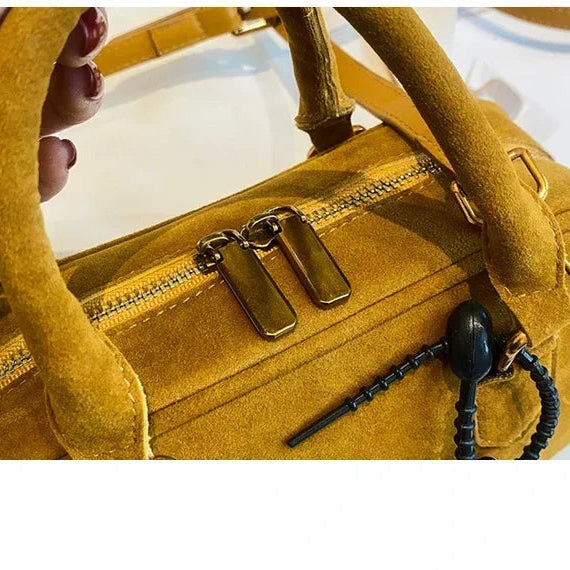 Amblot Mini corduroy purse with crossbody strap