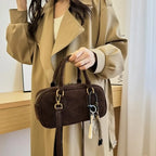 Amblot Mini corduroy purse with crossbody strap