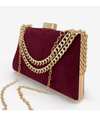 Amblot Mini corduroy purse with top handle