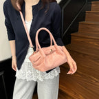 Amblot Minimal suede tote bag