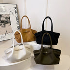 Amblot Minimal suede tote bag