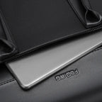 Amblot Minimalist leather briefcase for work