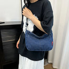 Amblot Modern streetwear denim clutch bag