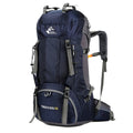 Amblot Navy blue large hiking backpack