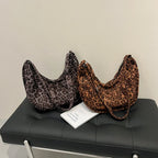 Amblot Oversized suede shoulder bag