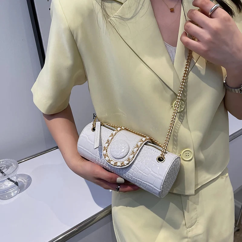 Amblot Petite leather handbag for nights out