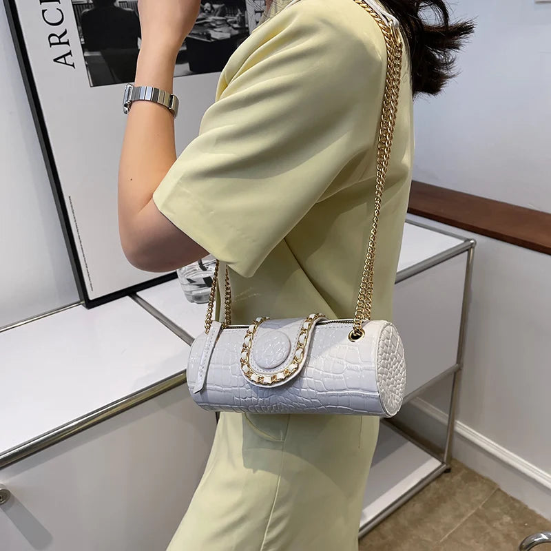 Amblot Petite leather handbag for nights out