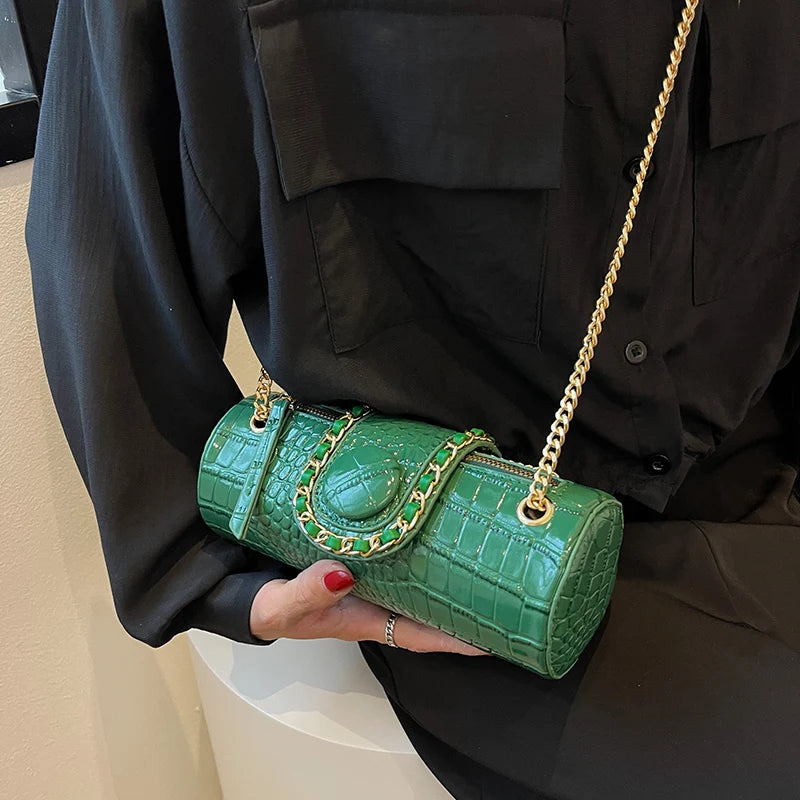 Amblot Petite leather handbag for nights out