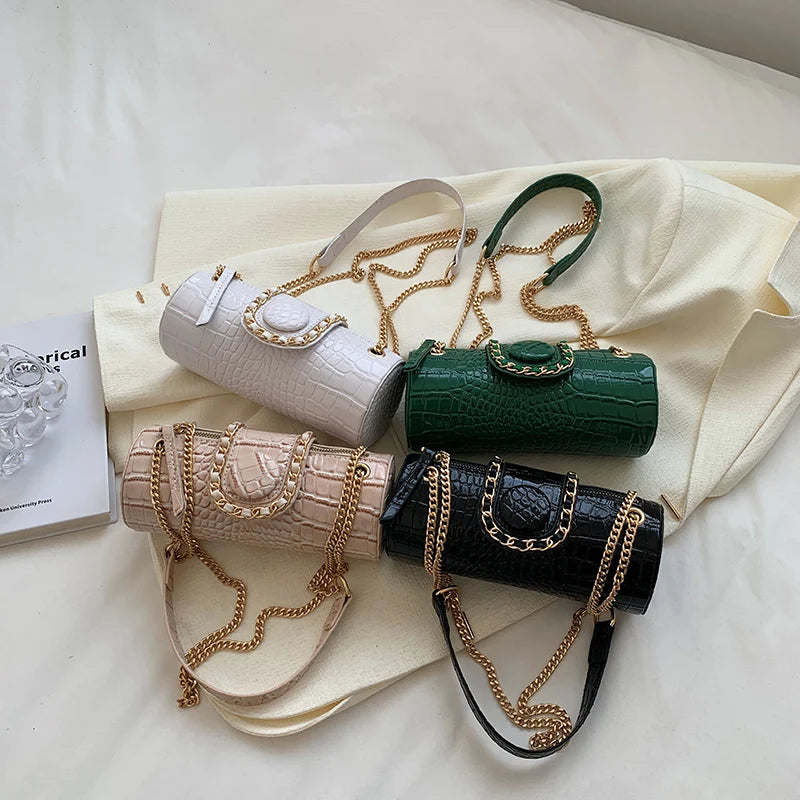 Amblot Petite leather handbag for nights out