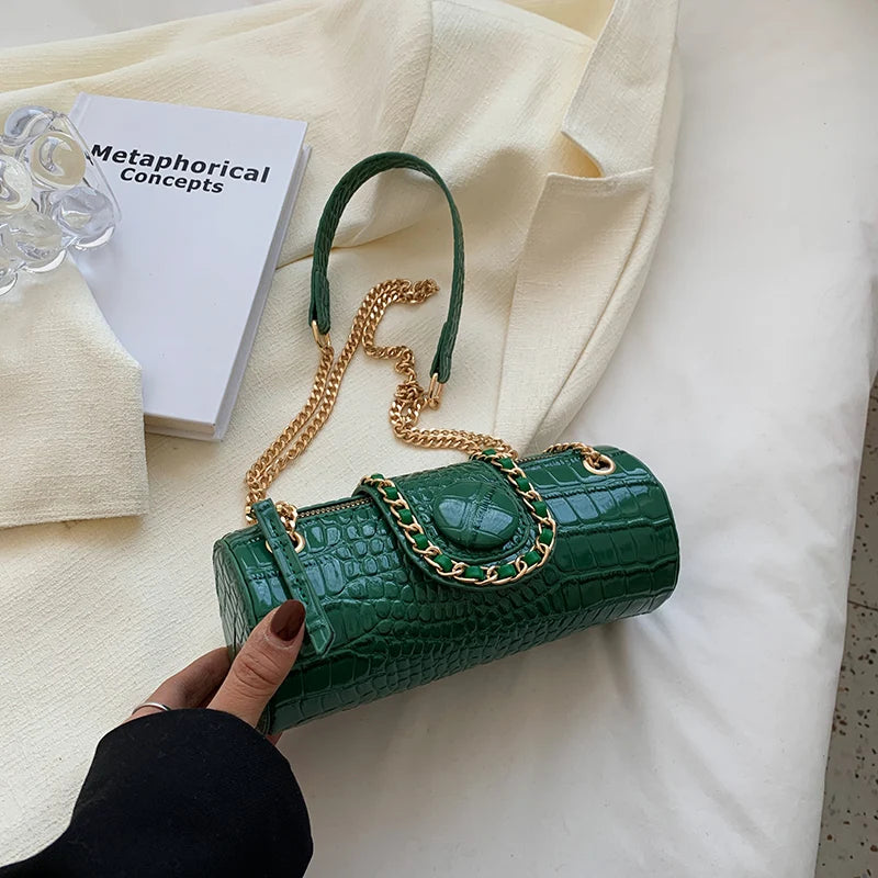 Amblot Petite leather handbag for nights out