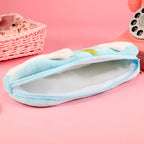 Amblot Pink unicorn pencil case for kids