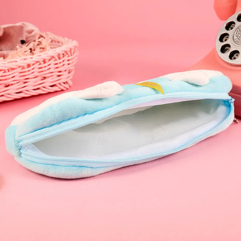 Amblot Pink unicorn pencil case for kids