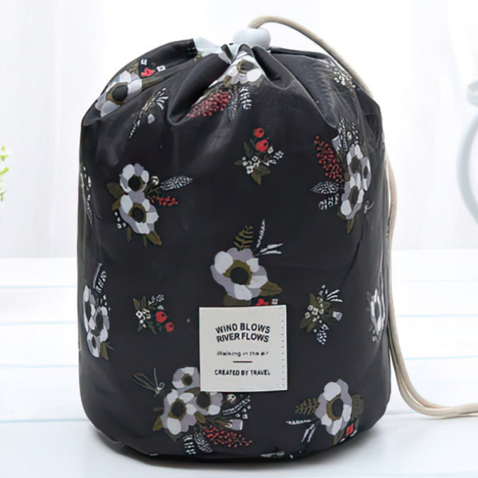 Flowers cosmetic bag