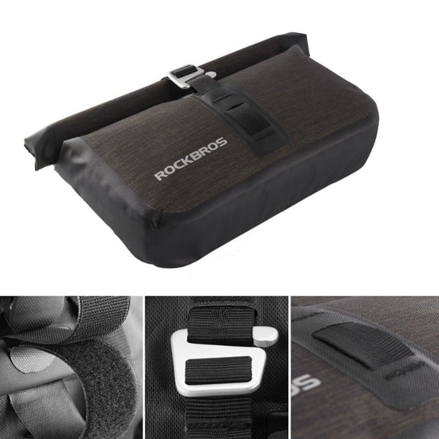 Bike handlebar storage bag