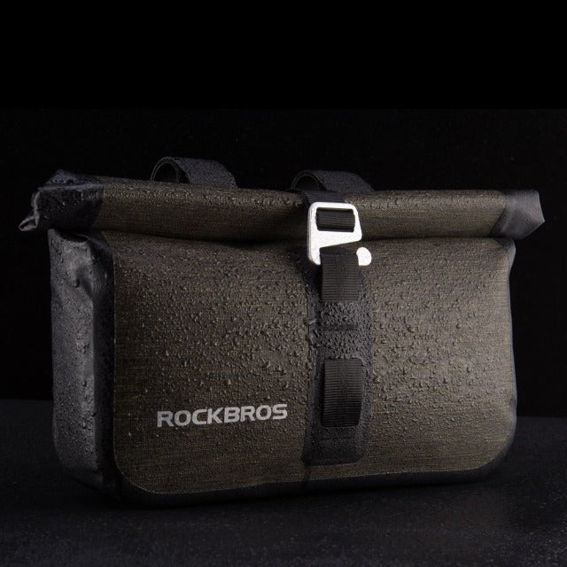 Bike handlebar storage bag