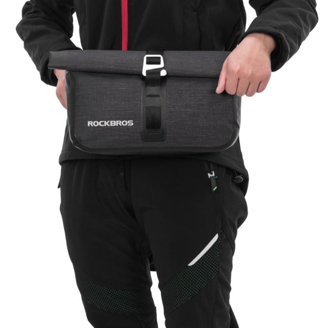 Bike handlebar storage bag