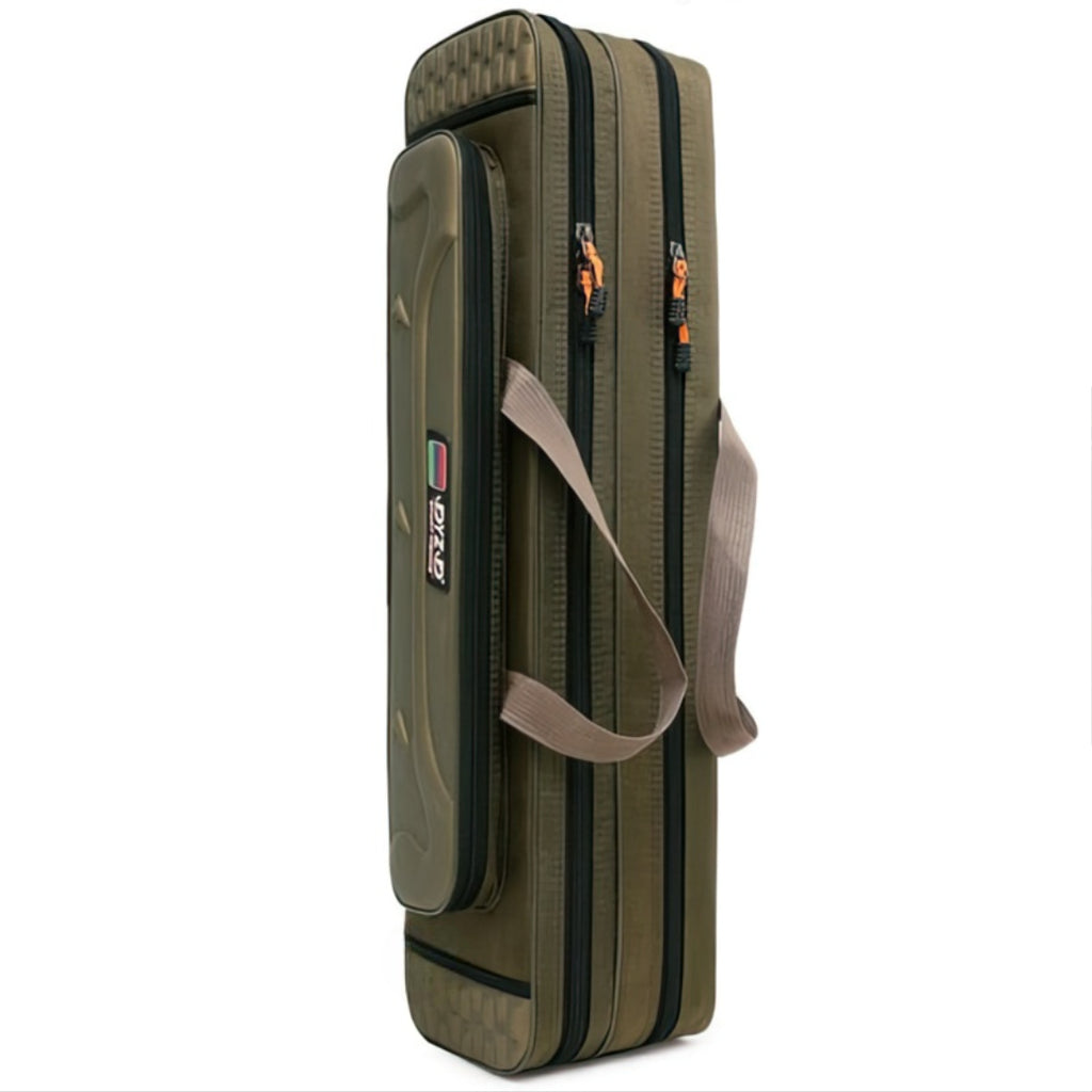 2-compartment fishing rod carrying bag