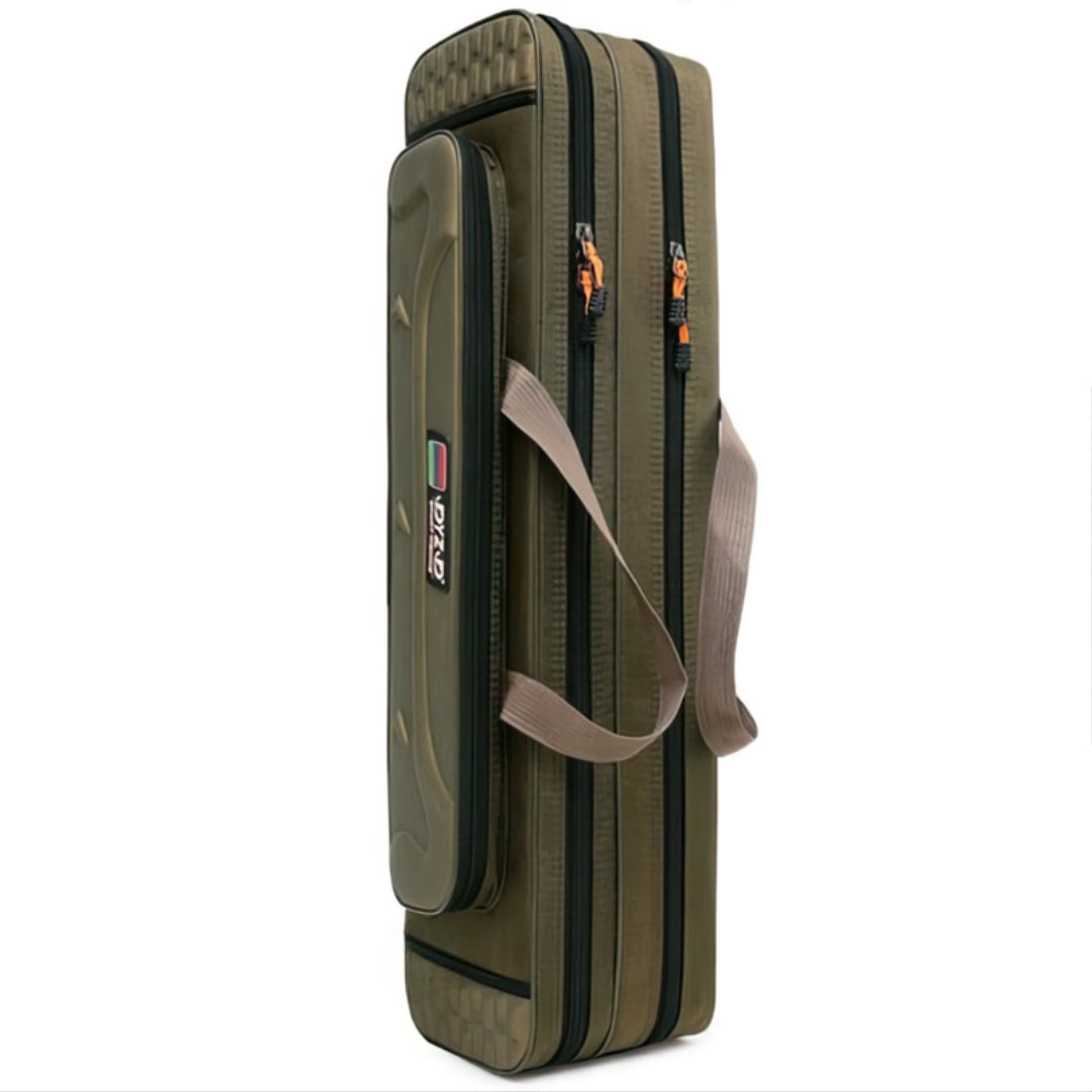 2-compartment fishing rod carrying bag