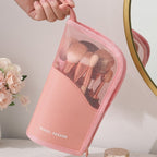 Pink makeup bag