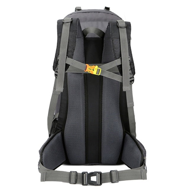 Black large hiking backpack